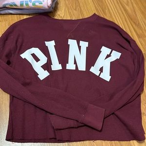 vs pink long sleeve
